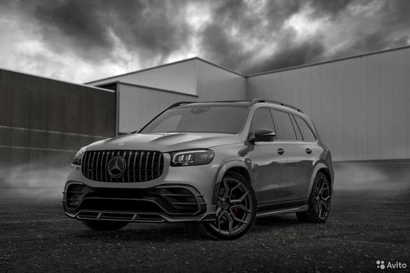 Тюнинг обвес на Mercedes-Benz GLS \ GLS 63 167 Renegade Design, Серый грунт (под покраску), Mercedes, Комплект обвеса, Требуется, Стеклопластик, Новое, На штатные места