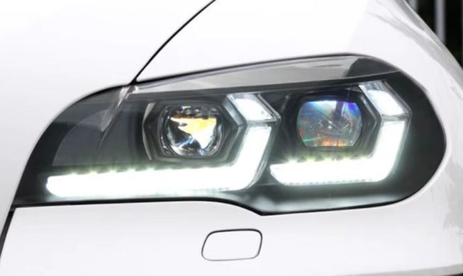 Передние тюнинг лед фары для BMW X5 E70 2007-2013 г.в. БМВ Х5 Е70, BMW, Альтернативная оптика, X5, Новое, На штатные места, X5 (E70) 2007-2012