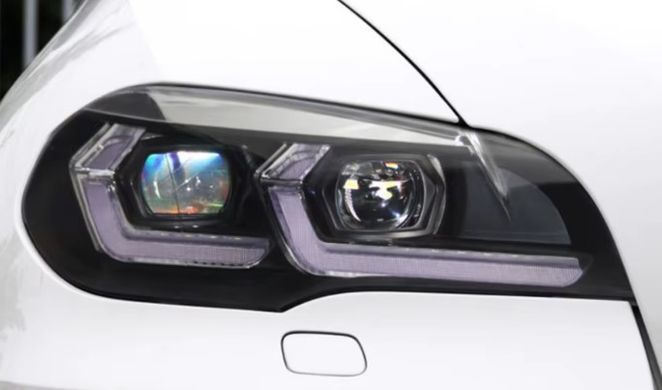 Передние тюнинг лед фары для BMW X5 E70 2007-2013 г.в. БМВ Х5 Е70, BMW, Альтернативная оптика, X5, Новое, На штатные места, X5 (E70) 2007-2012