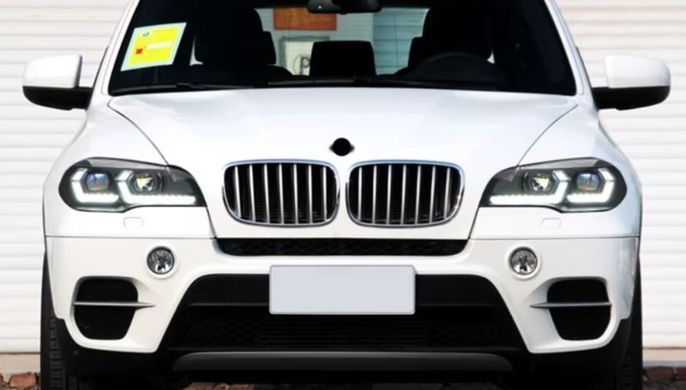 Передние тюнинг лед фары для BMW X5 E70 2007-2013 г.в. БМВ Х5 Е70, BMW, Альтернативная оптика, X5, Новое, На штатные места, X5 (E70) 2007-2012