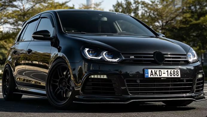 Передние лед фары для Volkswagen Golf 6 2009-2012 г.в. Волксваген Гольф 6, Volkswagen, Альтернативная оптика, Golf, Новое, На штатные места, GOLF VI (5K1) 2008-2013