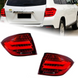 Задние тюнинг лед фонари для Toyota Highlander 2007-2011 г.в. Субару Хайлендер, Внешний Тюнинг, Toyota, Альтернативная оптика, Highlander, Новое, На штатные места
