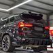 Накладка на задний бампер диффузор для BMW X5 G05 2018-2024 г.в., Черный