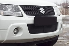 Захисна сітка переднього бампера Suzuki Grand Vitara 2008-2012 р.в. Сузугі Гранд Вітара