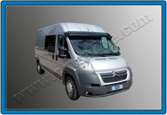 Козырек спойлер лобового стекла солнцезащитный Fiat Ducato 2006-2014 г.в.