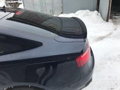 Спойлер багажника (шабля, лип спойлер) Audi A5 2007-2015 р.в. для 4-х дверний