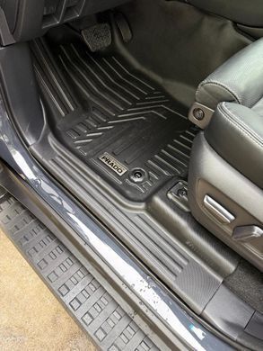 3Д Коврики салона  для Toyota Prado 250 2024+ г.в. Прадо 250, Черный, Toyota, Полиуретан, Prado, Новое