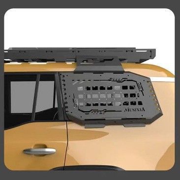 Експедиційний багажник із драбиною для Toyota Prado LC250 2024+ г. Тойота Прадо 250, Черный, Toyota, Багажні системи, Не требуется, Алюминий, Prado, Новое, На штатные места