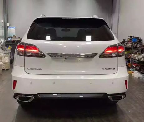 Задний тюнинг бампер Lexus RX 2009-2015 г.в. в стиле 2016-2020