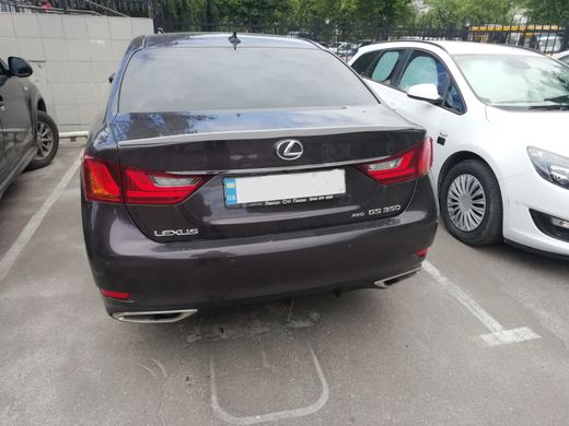 Спойлер багажника ( лип спойлер, сабля, утиный хвостик) Lexus GS 350 2012-2017 г.в.