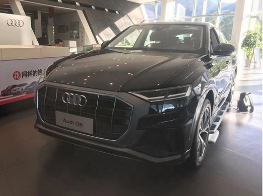 Боковые пороги Audi Q8 2019+ г.в., Audi, Пороги, Не требуется, Нержавеющая сталь, Новое, На штатные места