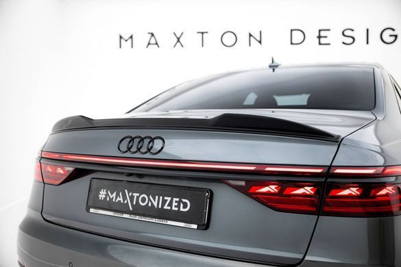 Спойлер кришки багажника для Audi A8 D5 2018 р.в., Черный