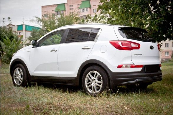 Накладки на боковые пороги KIA Sportage 2010-2014 г.в. Киа Спортейдж