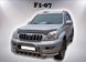 Защита переднего бампера кенгурятник с усами Toyota Prado 120 2002-2009 г.в.