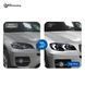Передні тюнинг лед фари для BMW X6 2007-2014 р.в. БМВ Х6, BMW, Альтернативная оптика, X6, Новое, На штатные места, X6 (E71, E72) 2008-