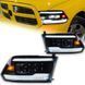 Передние лед фары Dodge RAM 1500 2500 3500, Dodge, Альтернативная оптика, Ram