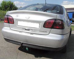 Прицепное устройство со сьемным крюком (Фаркоп) NISSAN PRIMERA (P12) седан/хетчбек 2003+ г.в.