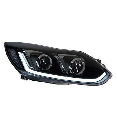 Передние тюнинг лед фары Ford Focus 3 дорестайлинг 2011-2014 г.в. Форд Фокус, Ford, Альтернативная оптика, Focus, Новое, На штатные места, FOCUS III 2011-