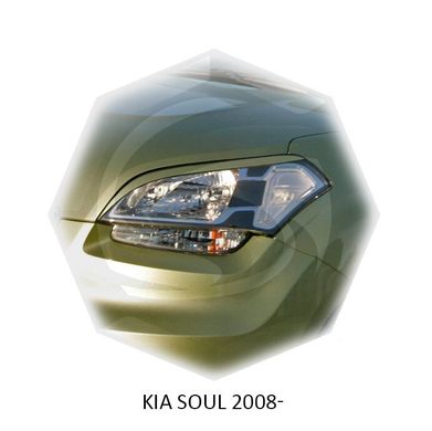 Реснички на фары Kia SOUL 2008+ г.в. Киа соул