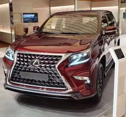 Передний бампер в сборе Lexus GX 460 2013-2018 г.в. в стиле 2020, Lexus, Передний бампер, Требуется, Полипропилен, GX, Новое, На штатные места, GX (J15) 2009-