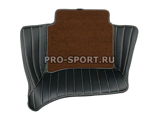 Коврики 3D VIP класса из экокожи на липучках Mercedes-Benz E-класса W212/S212 2009+ г.в.