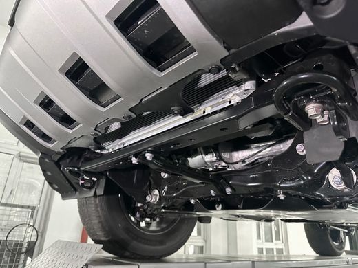 Захист переднього бампера для Toyota Prado LC250 2024 р.в. Тойота Прадо 250, Черный, Toyota, Защита переднего бампера, Не требуется, Сталь, Prado, Новое, На штатные места