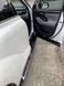 Модельные боковые подножки пороги для Toyota Highlander 2019+ г.в. Хайлендер, Черный