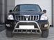 Защита переднего бампера (кенгурятник, бугель) Toyota Prado 120 2002-2009 г.в.