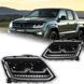 Передние тюнинг лед фары Volkswagen Amarok 2010-2020 г.в. Амарок, Volkswagen, Альтернативная оптика, Amarok, Новое, На штатные места, AMAROK 2010-