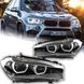 Передние лед фары BMW X5 F15 2013-2018 г.в. БМВ Х5 Ф15, BMW, Альтернативная оптика, X5, Новое, На штатные места, X5 (F15) 2013-