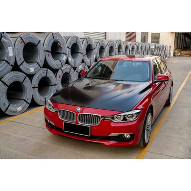 Капот BMW 3 серии F30 2013+ г.в. в стиле M3, Серый грунт (под покраску), Внешний Тюнинг, BMW, Капот, Требуется, Сталь, 3-Series, Новое, На штатные места, 3 (F30, F35, F80) 2011-