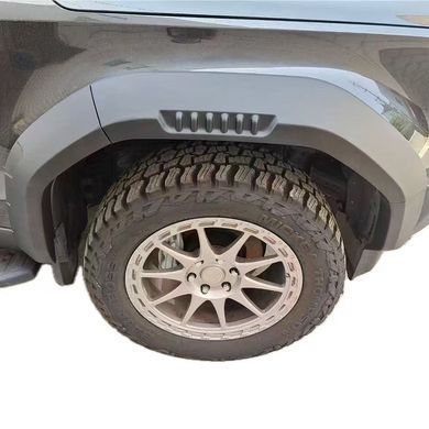 Расширители арок для Toyota Prado LC250 2024+ г.в. Тойота Прадо 250, Черный, Toyota, Расширители арок, Не требуется, ABS-пластик, Prado, Новое, На штатные места