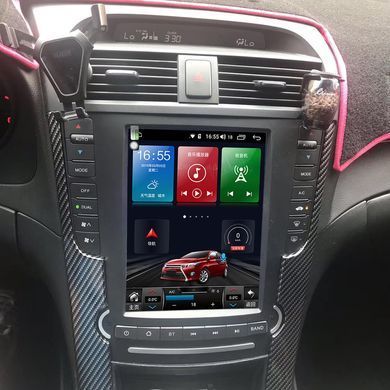 Штатная магнитола в стиле тесла Acura TL 2012-2016 г.в. Акура ТЛ  Android, GPS, Автомагнитола, Acura, TL, Новое, На штатные места