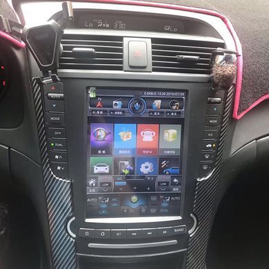 Штатная магнитола в стиле тесла Acura TL 2012-2016 г.в. Акура ТЛ  Android, GPS, Автомагнитола, Acura, TL, Новое, На штатные места