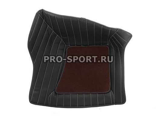Коврики 3D VIP класса на липучках Audi A8L `11+ г.в.