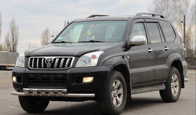 Передний двойной ус с зубами Toyota Prado 120 2002-2009 г.в.