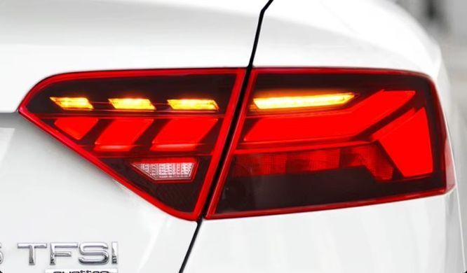 Задні тюнінг лед ліхтарі Audi A5 B8 2008-2016 р.в. Ауди А5 Б8, Audi, Альтернативная оптика, A5, Новое, На штатные места, A5 (8T3) 2007-