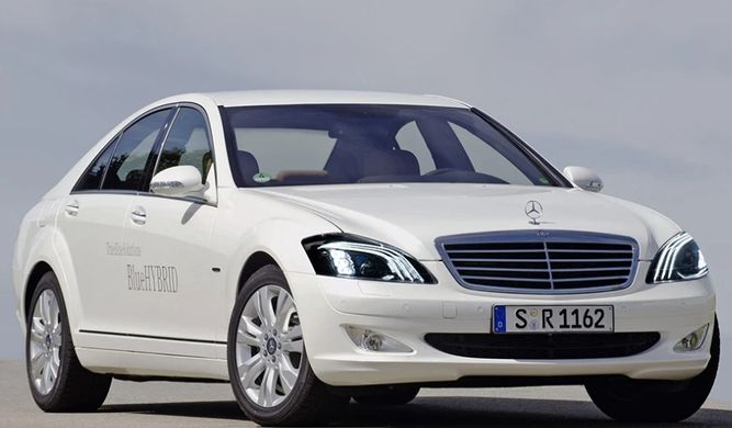 Передні лед фари для Mercedes W221 2006-2012 рр. в стилі Maybach