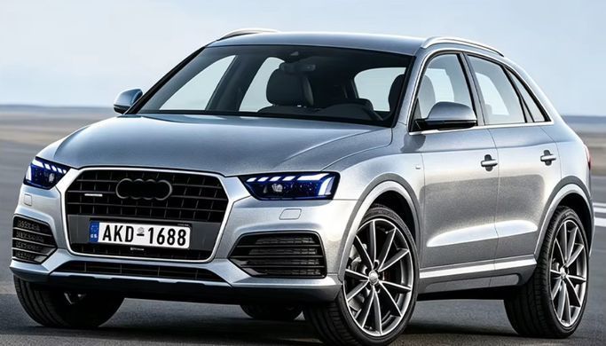 Передние тюнинг лед фары Audi Q3 2016-2018 г.в. Ауди ку3, Audi, Q3