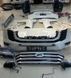 Комплект рестайлинга для Toyota LC200 Land Cruiser 2007-2020 г.в. стиль LC300 2021+, Серый грунт (под покраску), Внешний Тюнинг, Toyota, Комплект обвеса, Требуется, Полиэтилен, Land Cruiser, Новое, На штатные места, LAND CRUISER 100 (UZJ100) 1998-2007