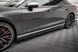 Накладка під бокові пороги леза для Audi A8 D5 2018 р.в., Черный