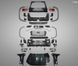 Комплект рестайлинга для Toyota LC200 Land Cruiser 2007-2020 г.в. стиль LC300 2021+, Серый грунт (под покраску), Внешний Тюнинг, Toyota, Комплект обвеса, Требуется, Полиэтилен, Land Cruiser, Новое, На штатные места, LAND CRUISER 100 (UZJ100) 1998-2007